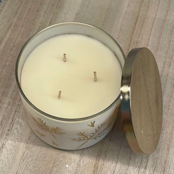 Bath & Body Works 3-Wick Jar Scented Candle Pumpkin S'Mores Marshmallow 14.5 oz - Picture 5 of 5